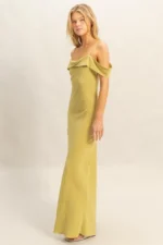 Matcha Cami Asymmetrical Maxi Dress - Image 2